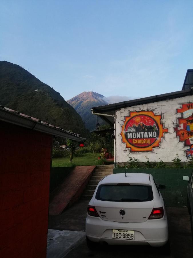 Montano Camping & Hostel Baños Kültér fotó