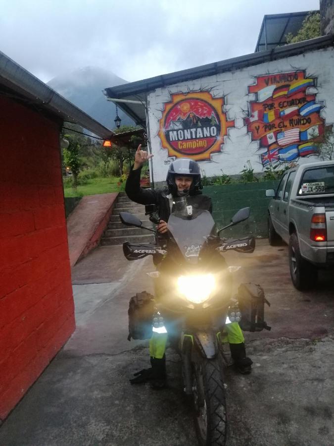 Montano Camping & Hostel Baños Kültér fotó