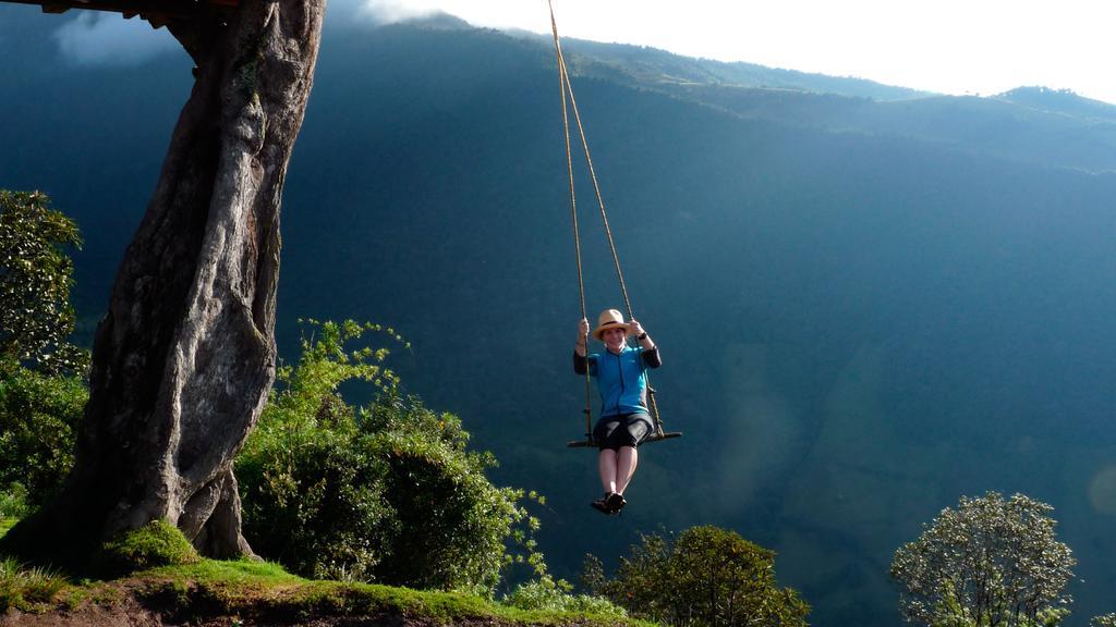 Montano Camping & Hostel Baños Kültér fotó