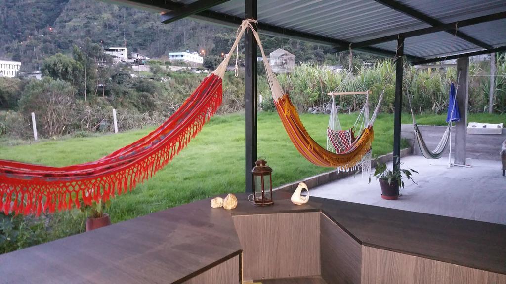 Montano Camping & Hostel Baños Kültér fotó