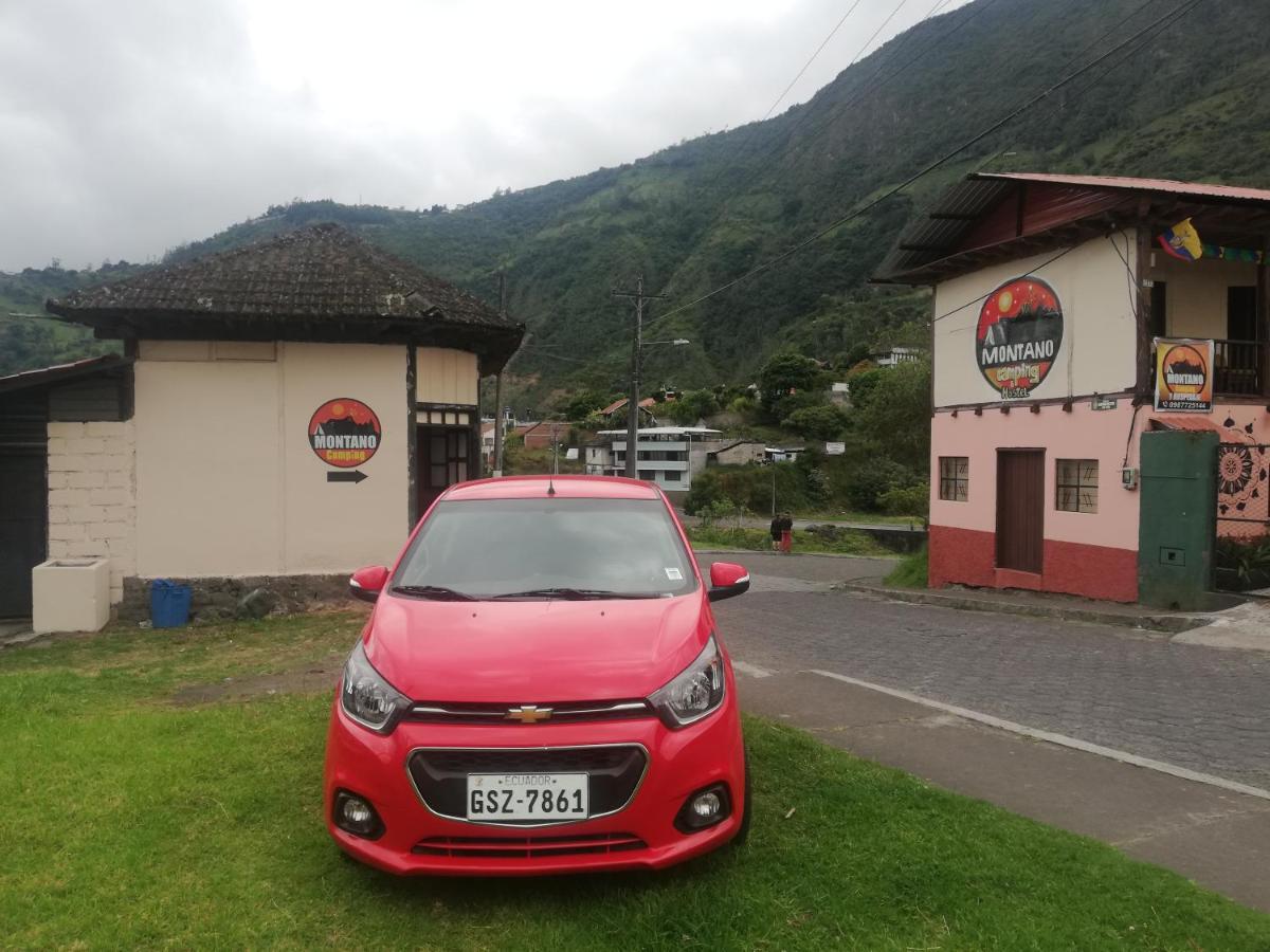 Montano Camping & Hostel Baños Kültér fotó